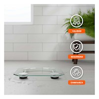 Equipo Moderno Hexagonal de Vidrio Transparente para Casa Y+Papel Regalo